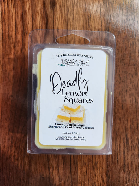 Deadly Lemon Squares | Wax Melts