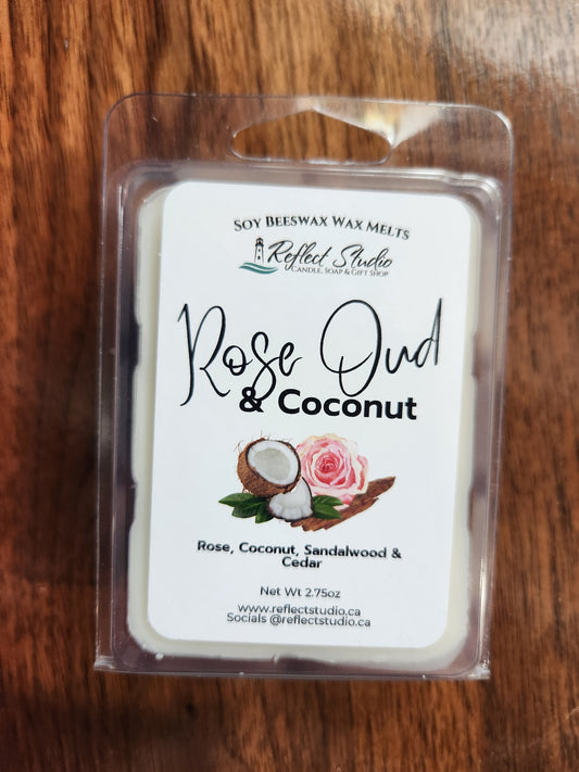 Rose Coconut Oud | Wax Melts