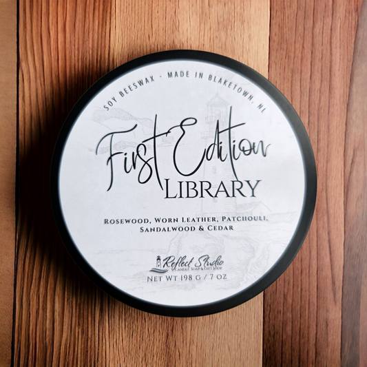 First Edition Library | 7oz Candle