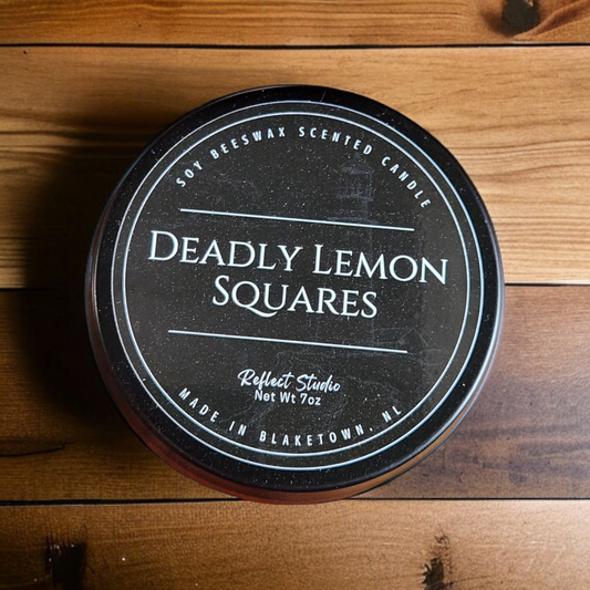 Deadly Lemon Squares | 7oz Candle